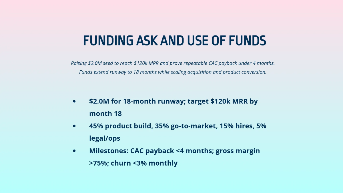 Free Creative Startup Investor Pitch Deck Template to Edit Online