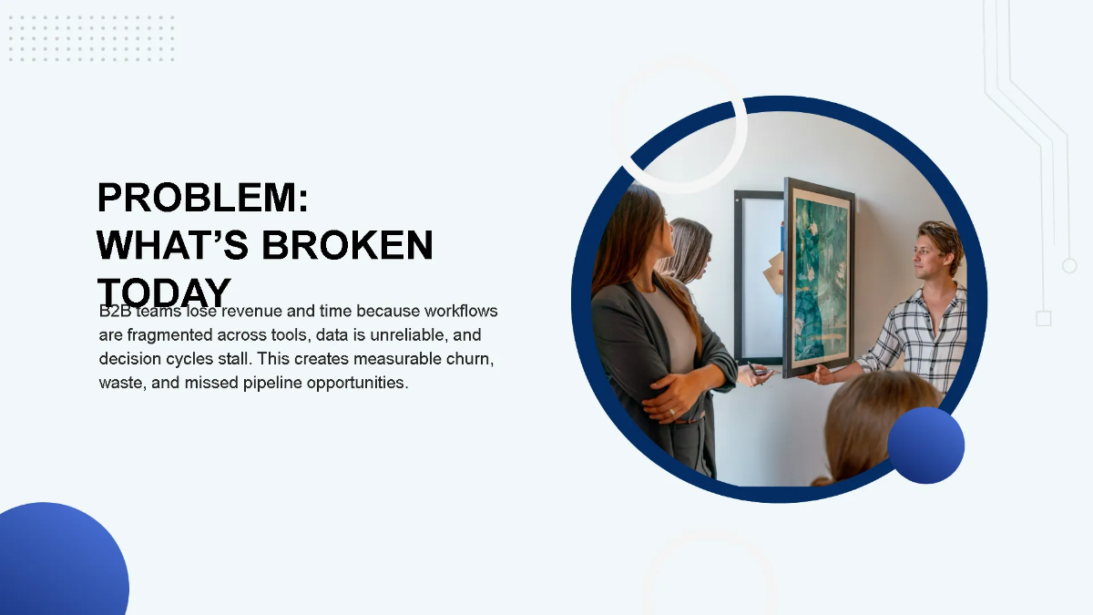 Free Early-Stage Tech Startup Pitch Deck Template to Edit Online