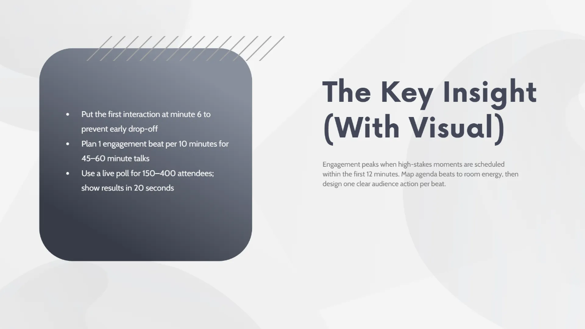 Free Conference Speaker Presentation Deck Template to Edit Online