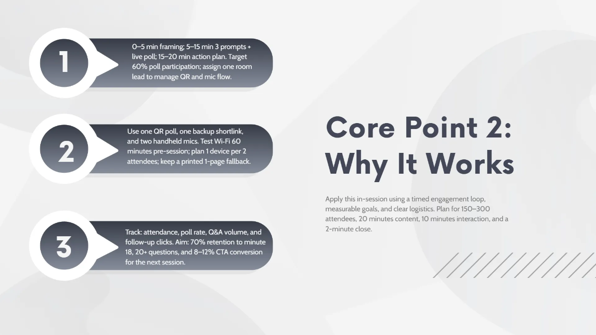 Free Conference Speaker Presentation Deck Template to Edit Online