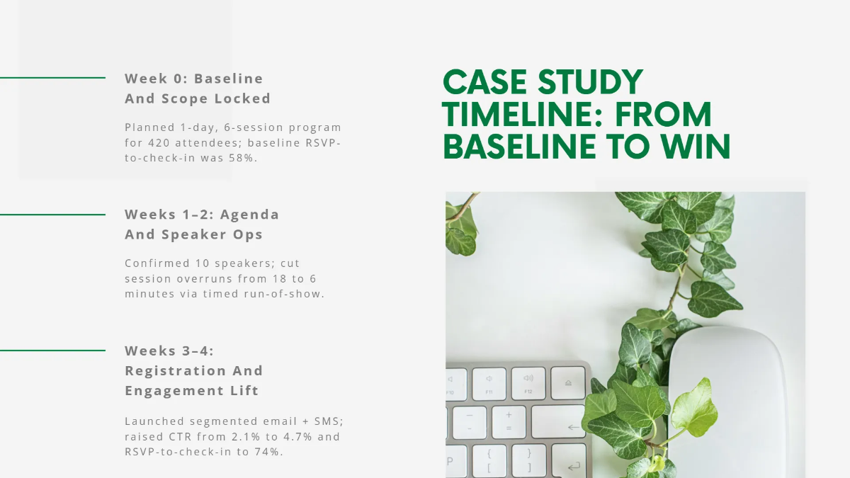 Free Infographic Presentation Slide Template to Edit Online