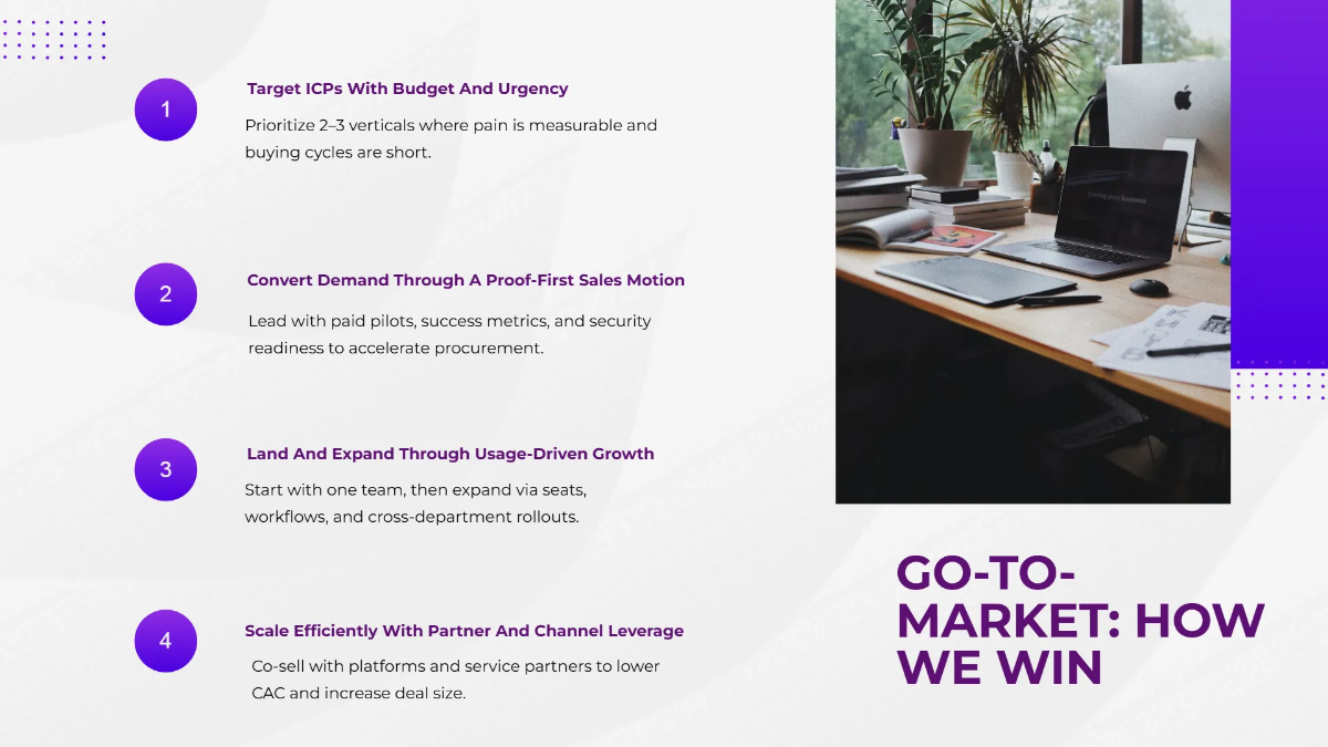 Free Professional Pitch Presentation Template to Edit Online