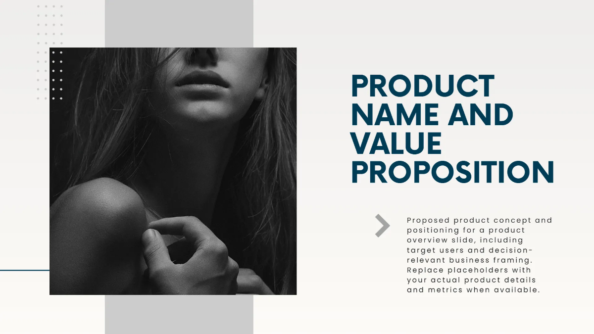 Free Product Overview Presentation Deck Template to Edit Online