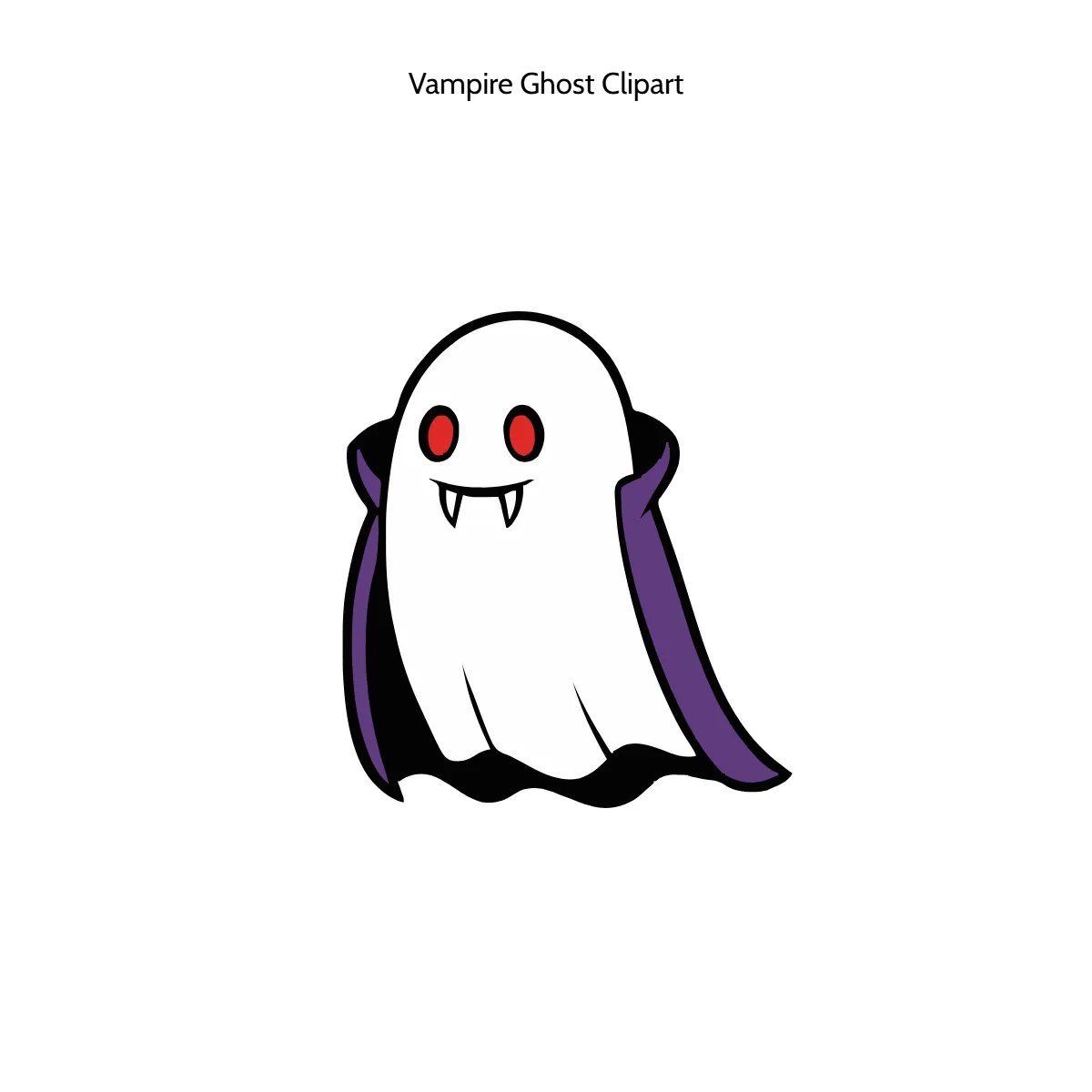Free Vampire Ghost Clipart Template to Edit Online