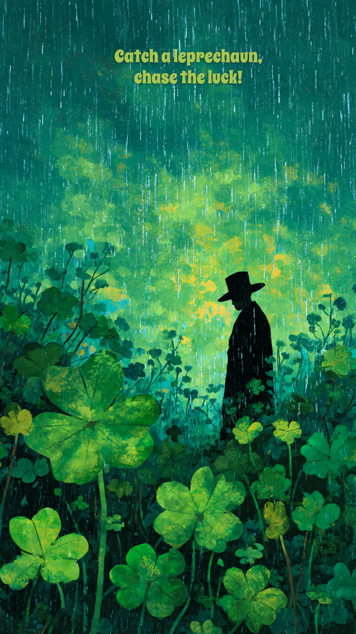 Free Aesthetic St. Patrick's Day Wallpaper Template to Edit Online