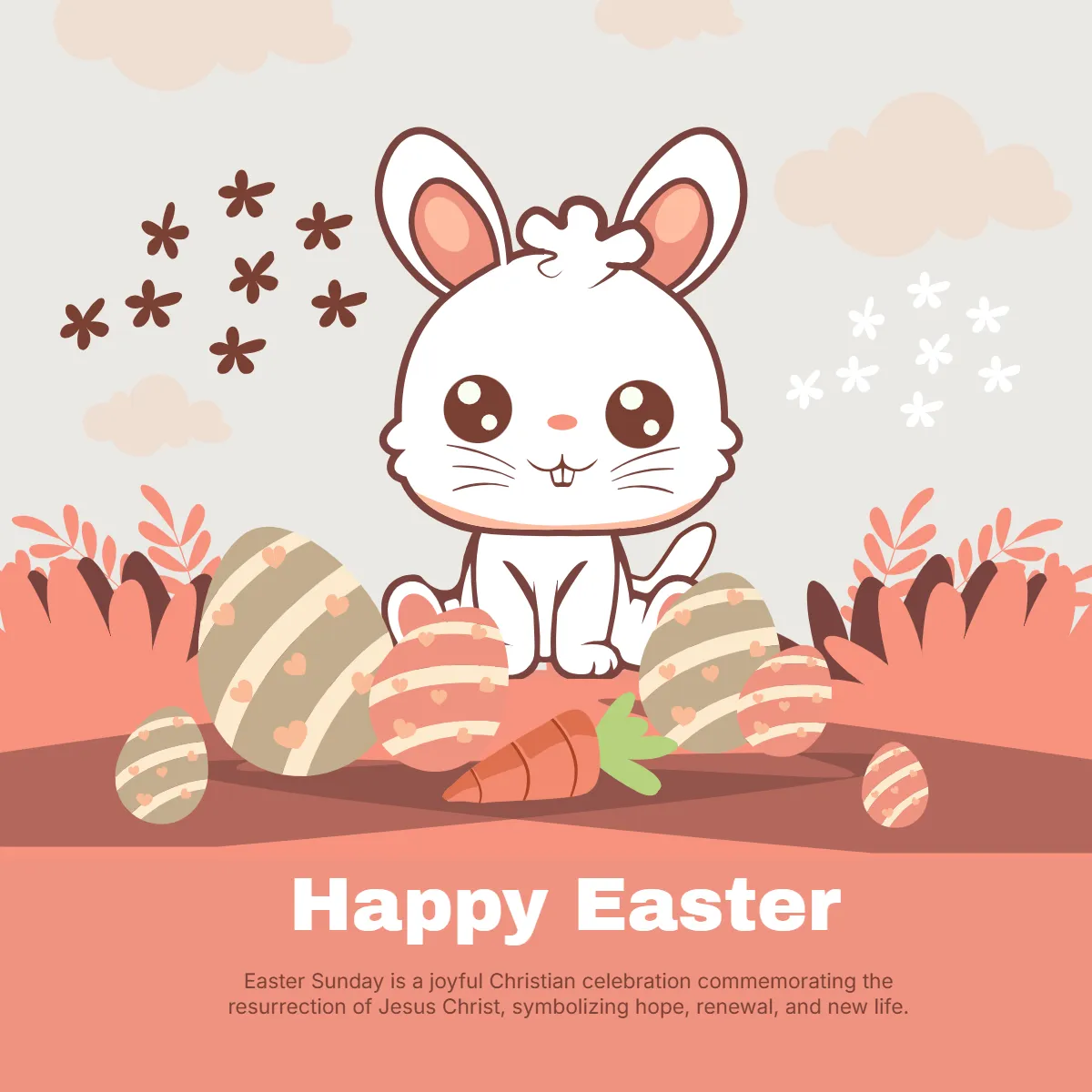 Free Happy Easter Clip Art Templates to Edit Online