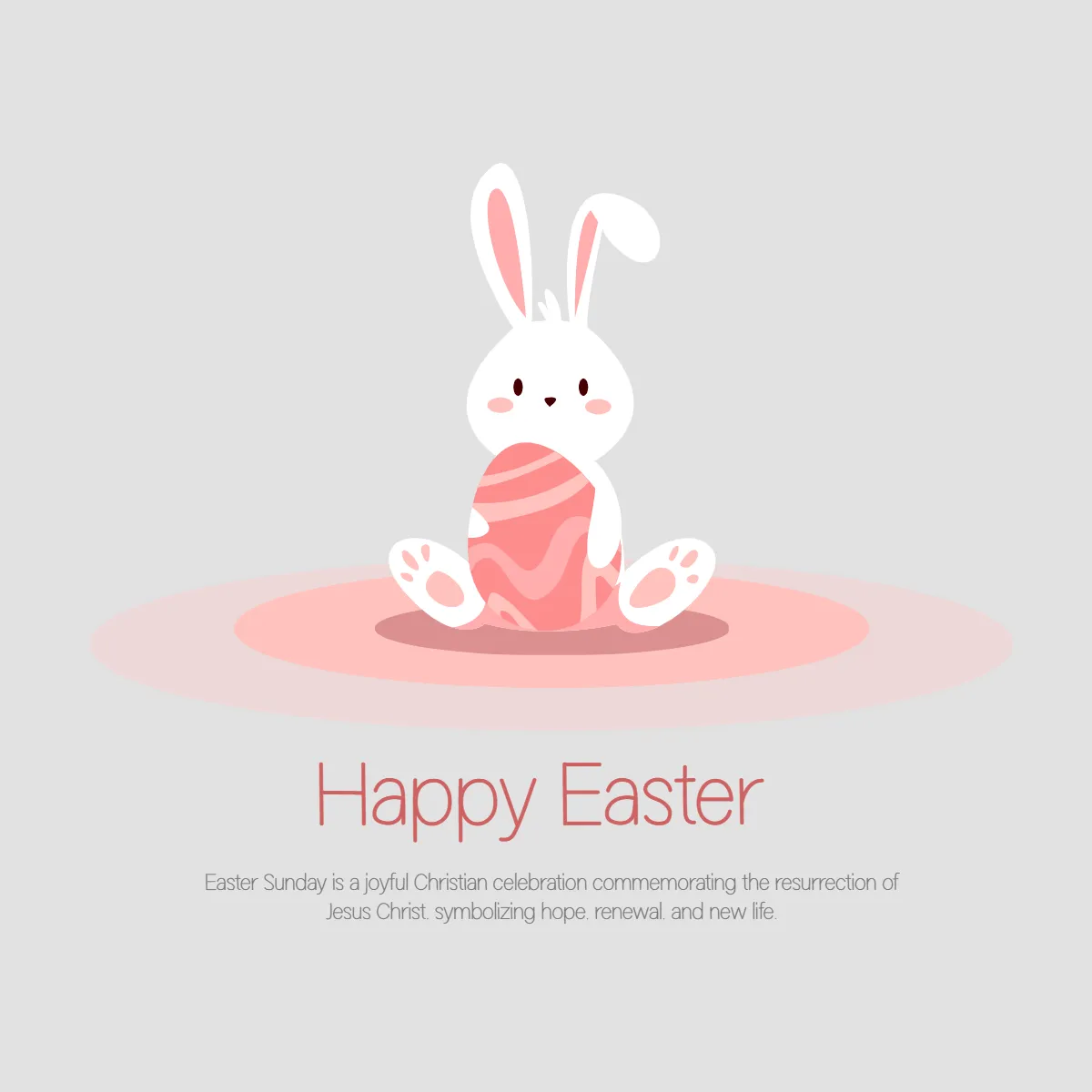 Free Simple Easter Sunday Clip Art Templates to Edit Online