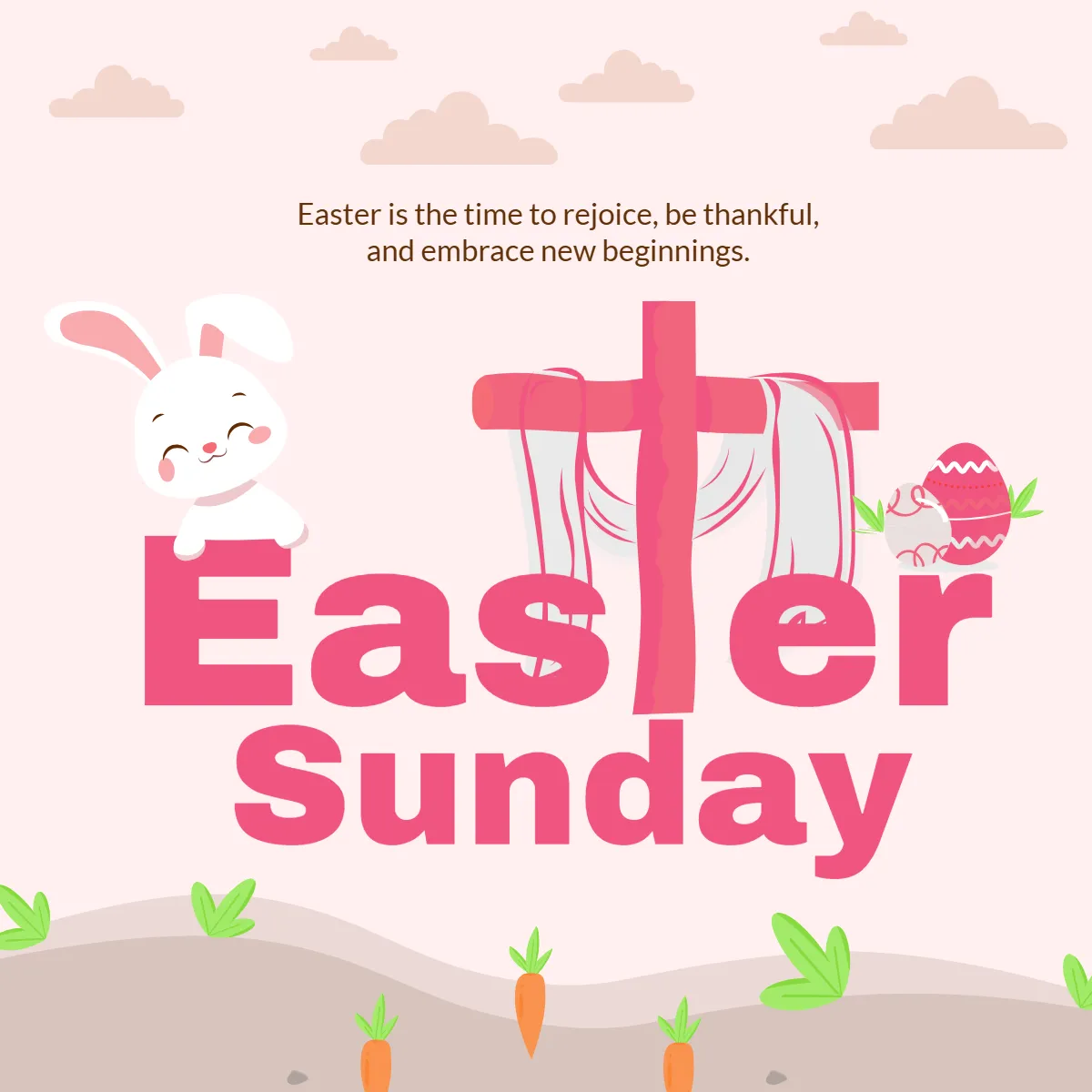 Free Easter Sunday Cross and Egg Clip Arts Template to Edit Online Free Easter Sunday Cross and Egg Clip Arts Template to Edit Online