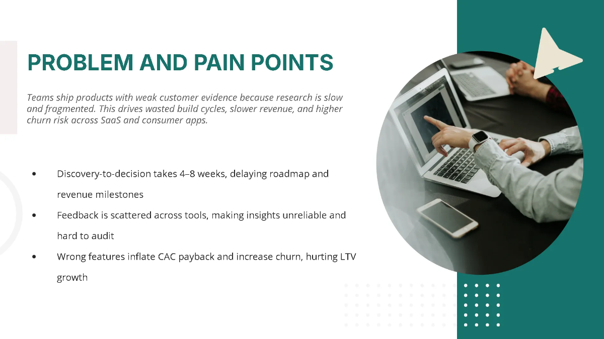 Free New Product Idea Funding Pitch Deck Template to Edit Online