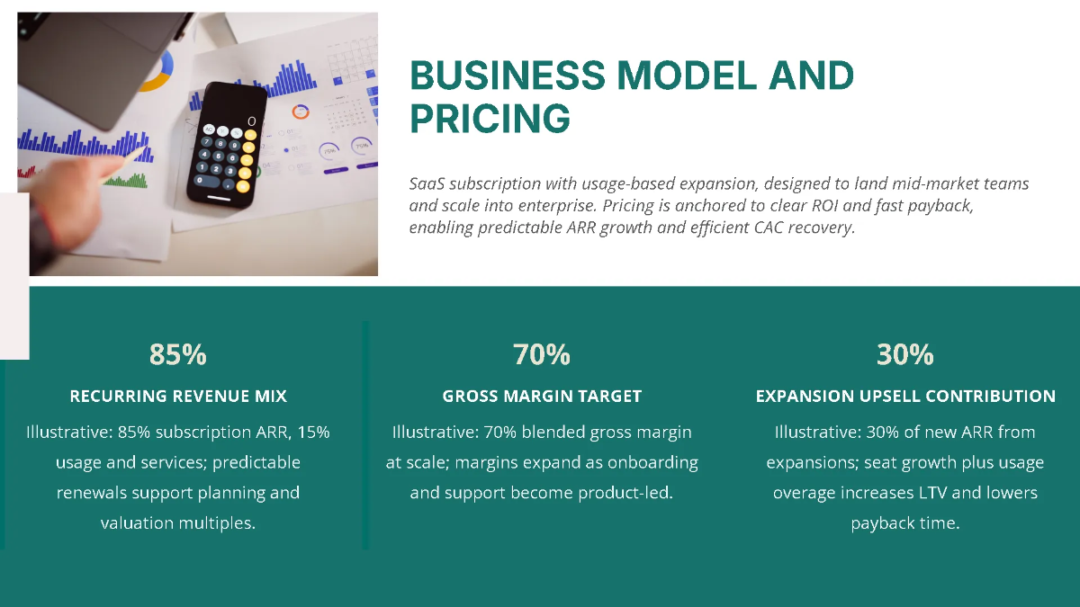 Free New Product Idea Funding Pitch Deck Template to Edit Online