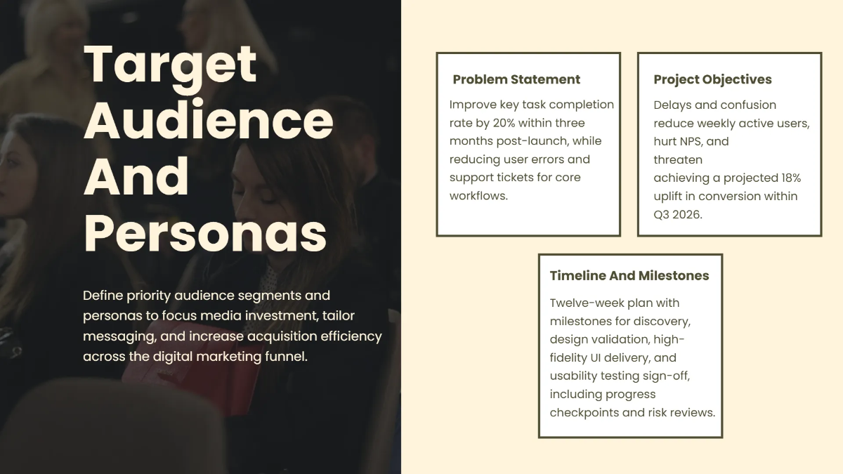 Free UX/UI Project Presentation Template to Edit Online
