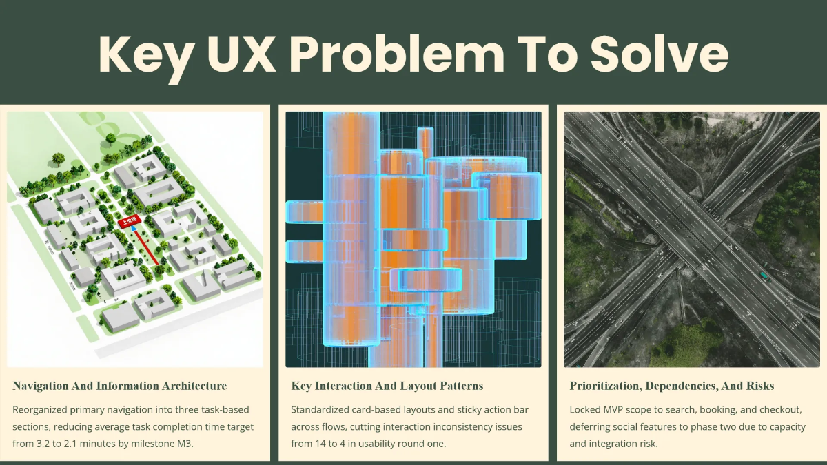 Free UX/UI Project Presentation Template to Edit Online