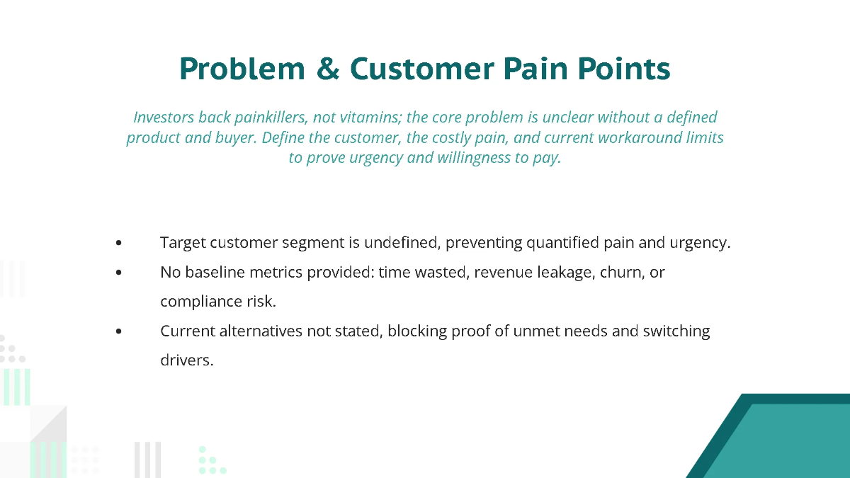 Free Market Analysis & Investor Pitch Deck Template to Edit Online