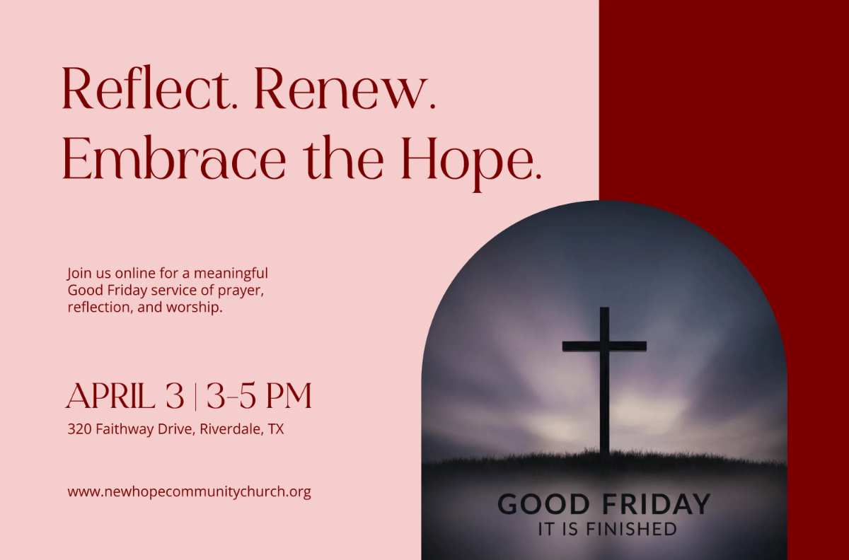 Free Modern Good Friday Banner Template to Edit Online