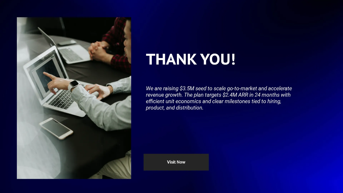 Free Investor-Friendly Startup Pitch Deck Template to Edit Online