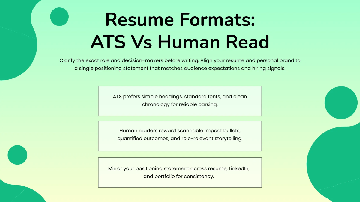 Free Resume and Personal Branding Presentation Template to Edit Online