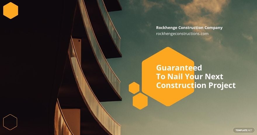 Free Construction Business Facebook Post Template