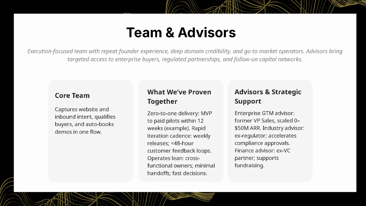 Free Startup Competition Funding Pitch Deck Template to Edit Online