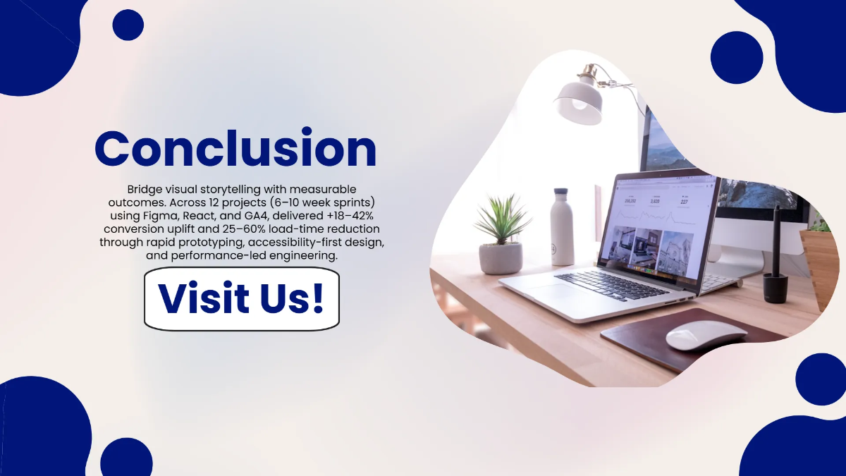 Free Portfolio Showcase Presentation Deck Template to Edit Online