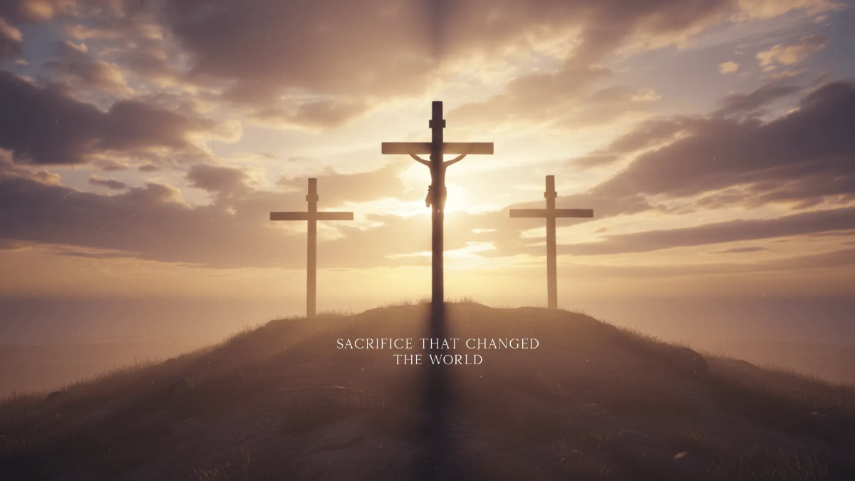 Free Crucifix Good Friday Background Template to Edit Online