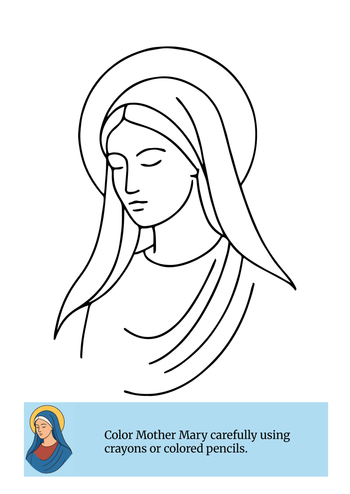 Free Good Friday Activity Drawing Template to Edit Online