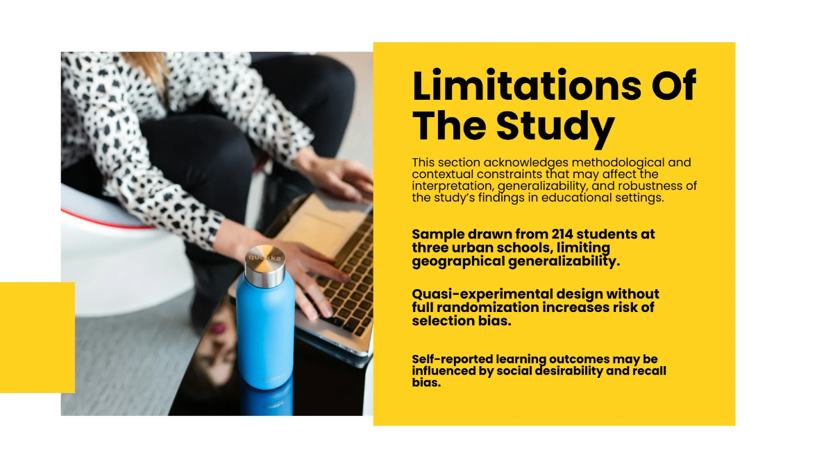 Free Education Research Presentation Template to Edit Online