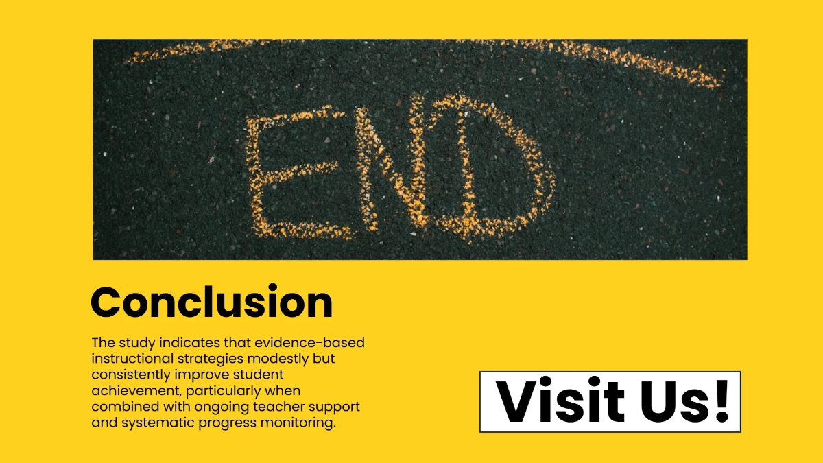 Free Education Research Presentation Template to Edit Online