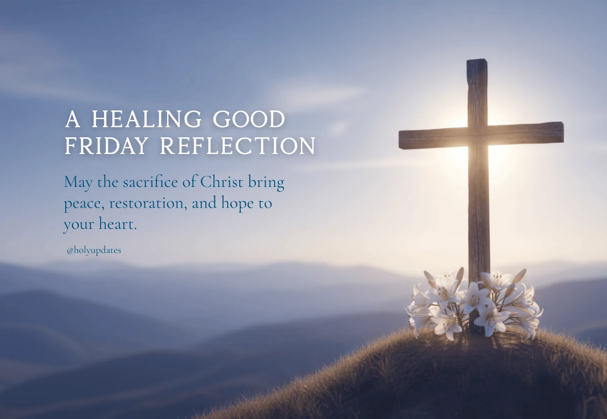 Free Healing Good Friday Card Template to Edit Online