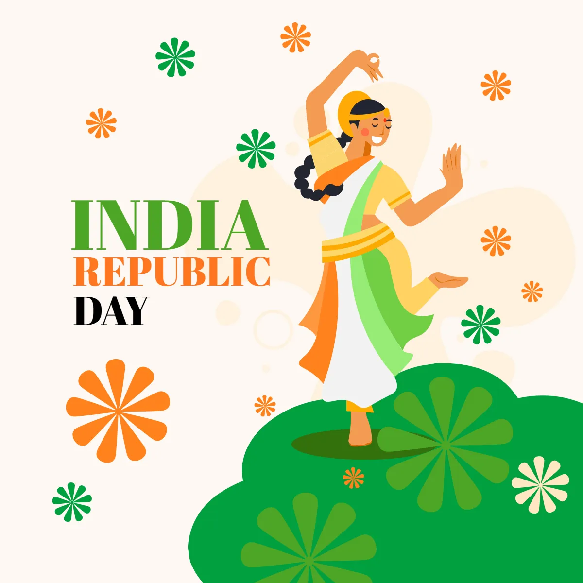 Free Dancing India Republic Day Clip Arts Template to Edit Online Free Dancing India Republic Day Clip Arts Template to Edit Online