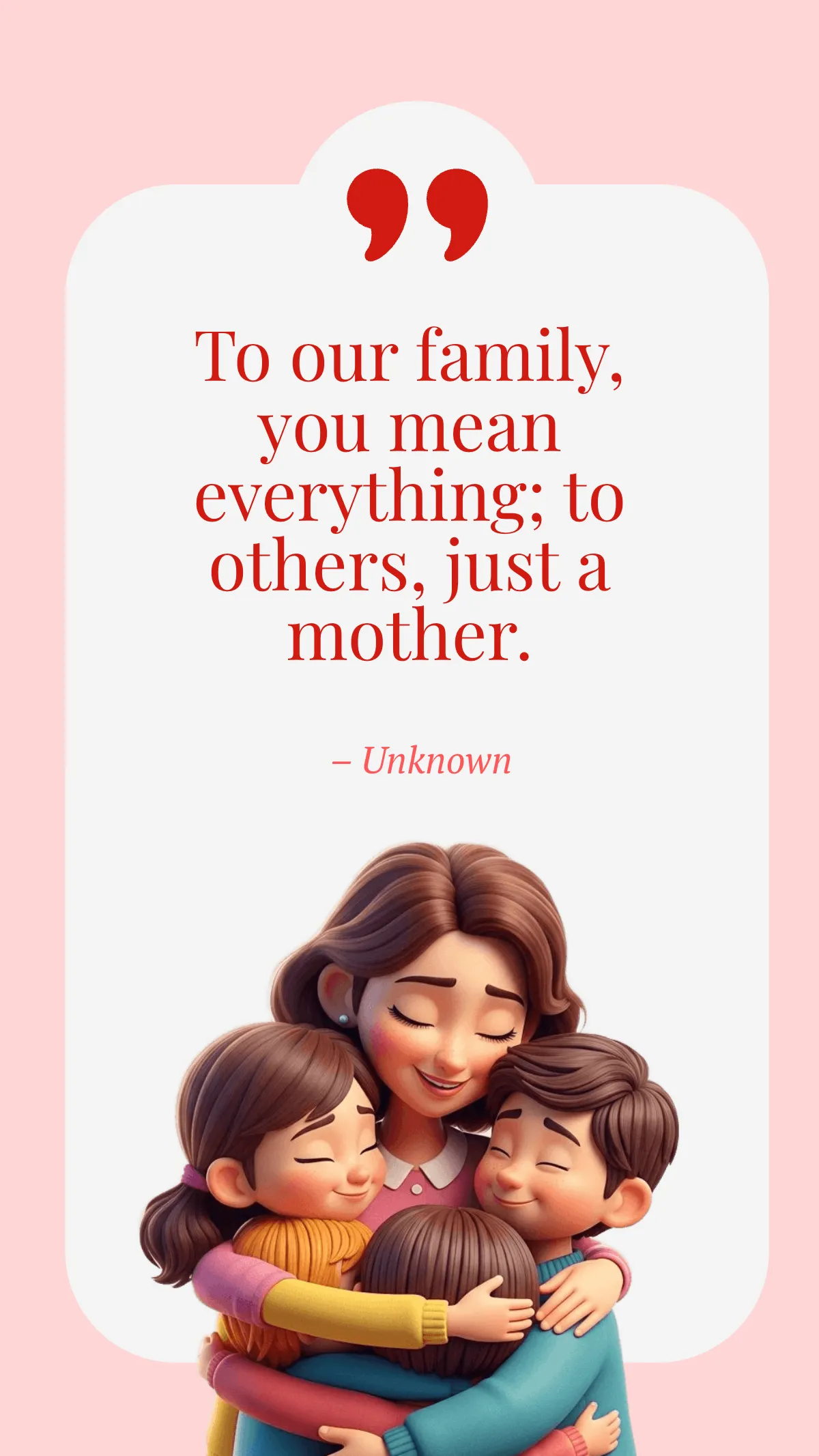 Free Sincere Mother’s Day Quote Template to Edit Online