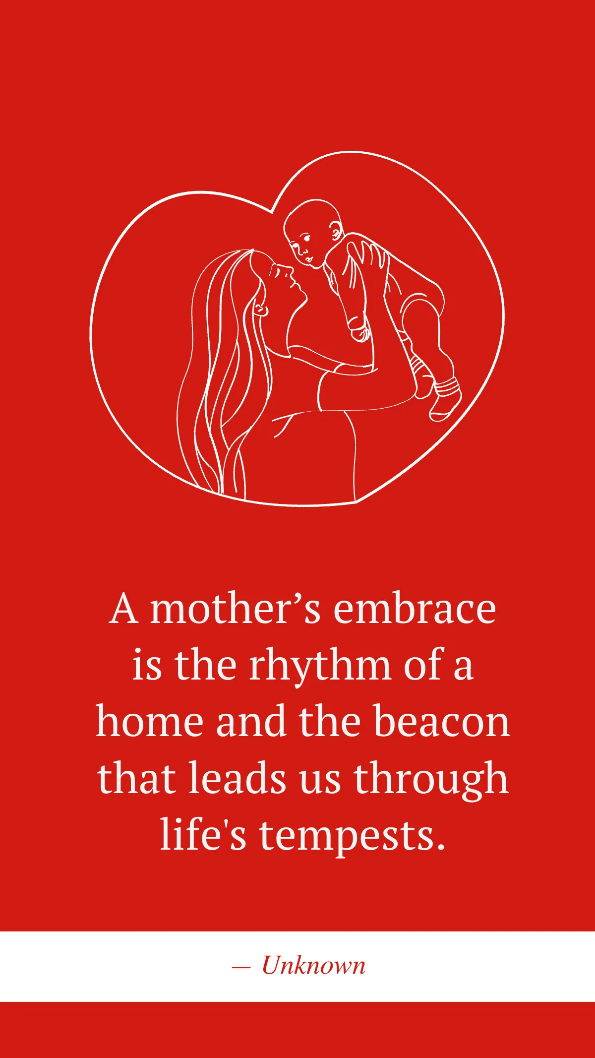 Free Inspirational Mother’s Day Quote Template to Edit Online