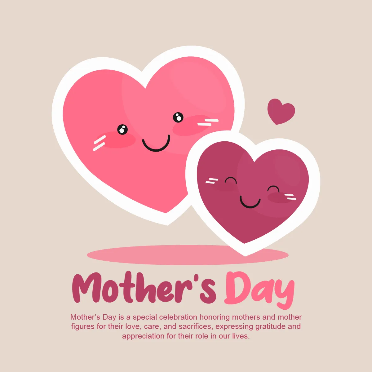 Simple Mother's Day Clip Art Templates