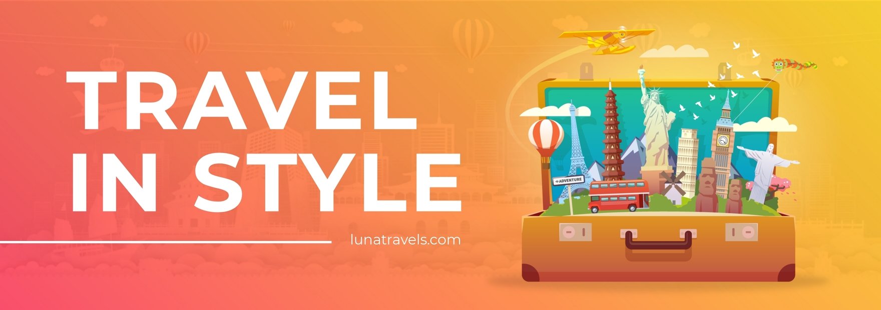Free Travel Tumblr Banner Template