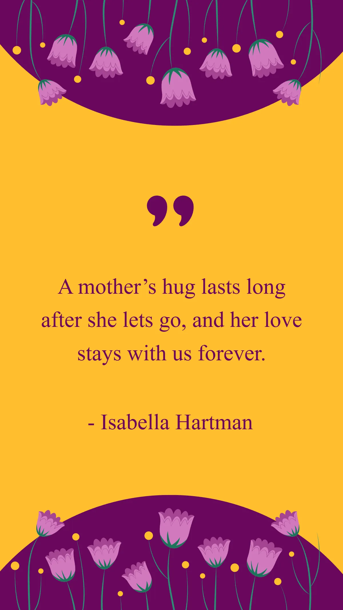Free Mother's Day Heartfelt Quote Template to Edit Online
