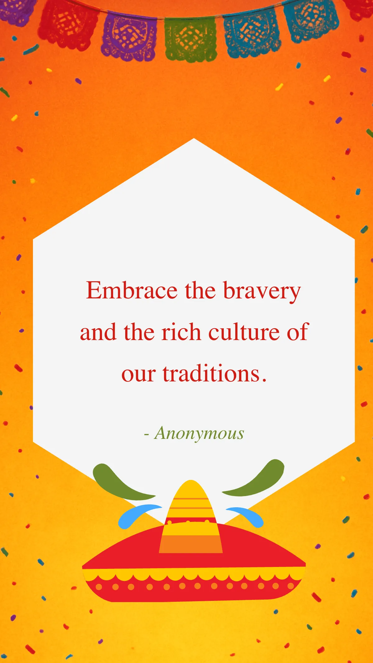 Free Cinco de Mayo Inspiration Quote Template to Edit Online