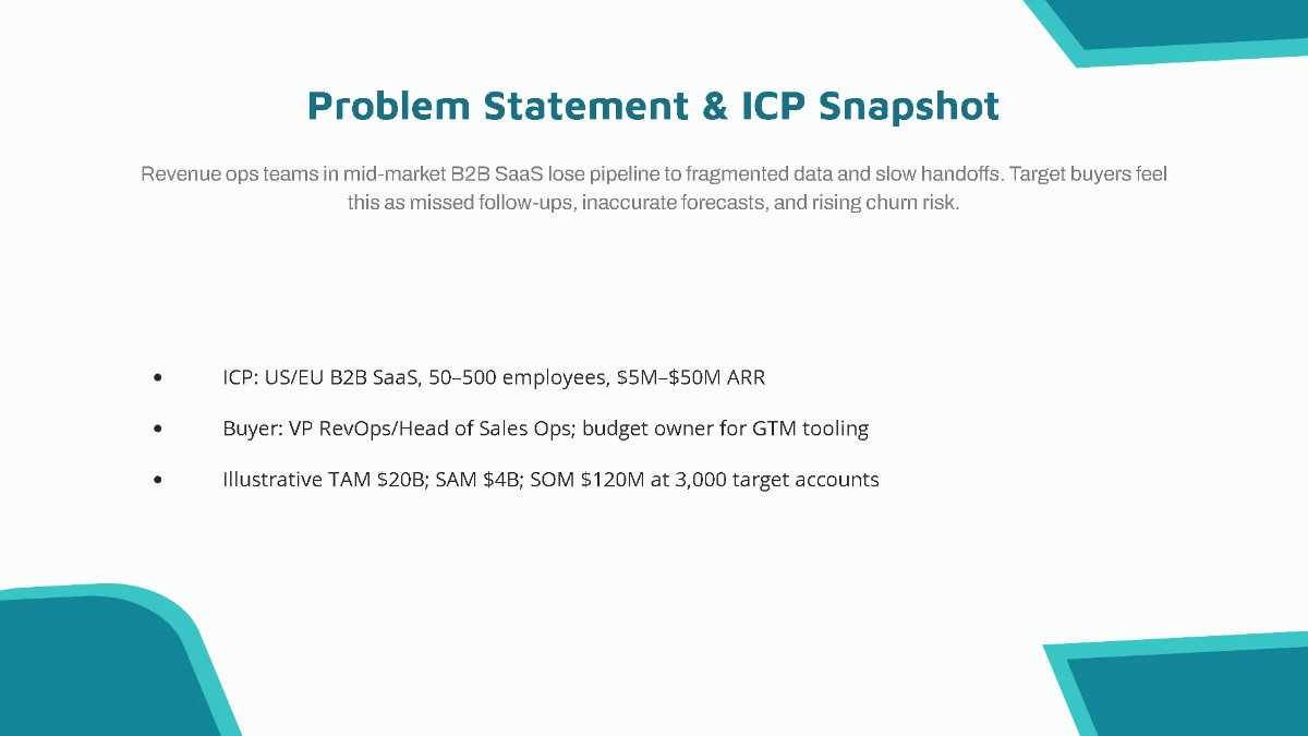 Free Startup Growth Strategy & Metrics Pitch Deck Template to Edit Online