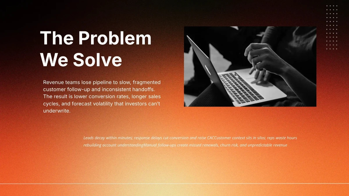 Free Product Vision Pitch Deck Template to Edit Online