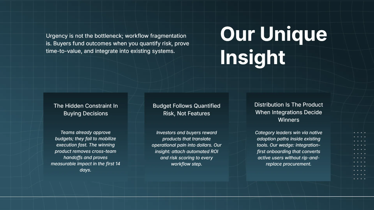 Free Product Vision Pitch Deck Template to Edit Online