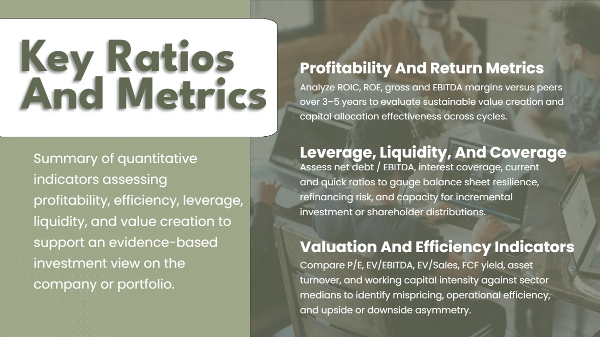 Free Investment Analysis Presentation Slides Template to Edit Online
