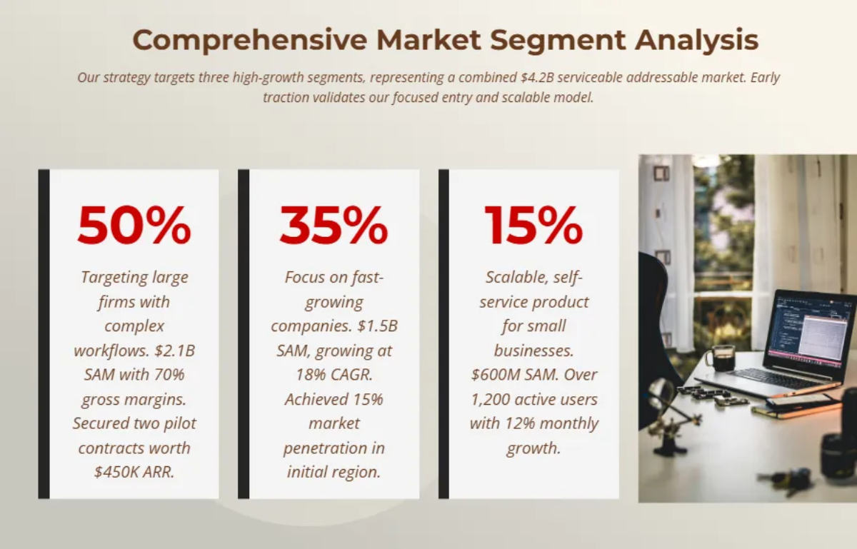 Free Business Pitch Deck Template to Edit Online