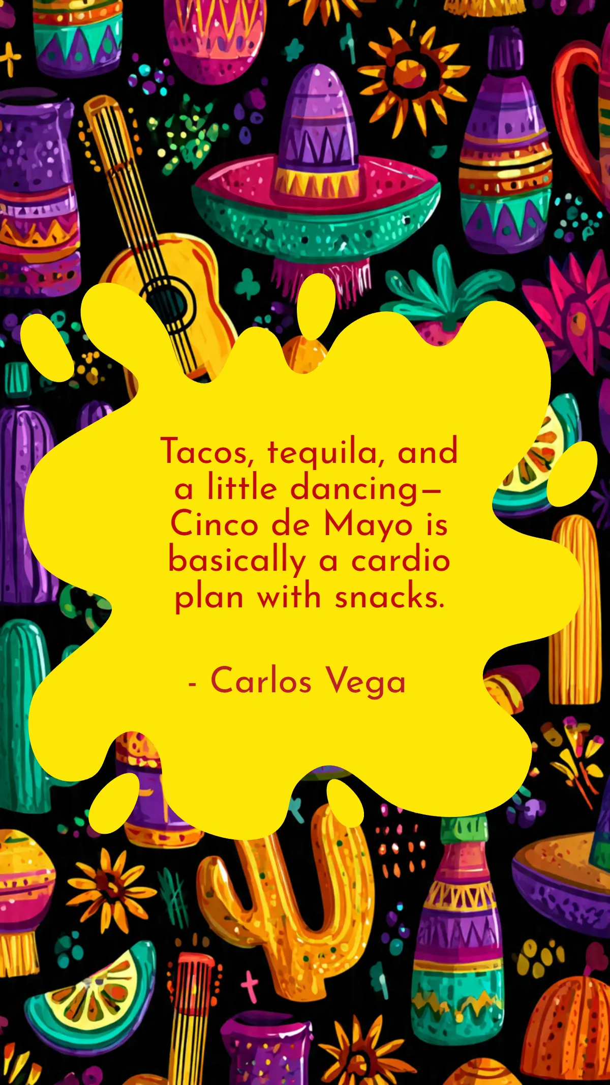 Free Funny Cinco De Mayo Quote Template to Edit Online