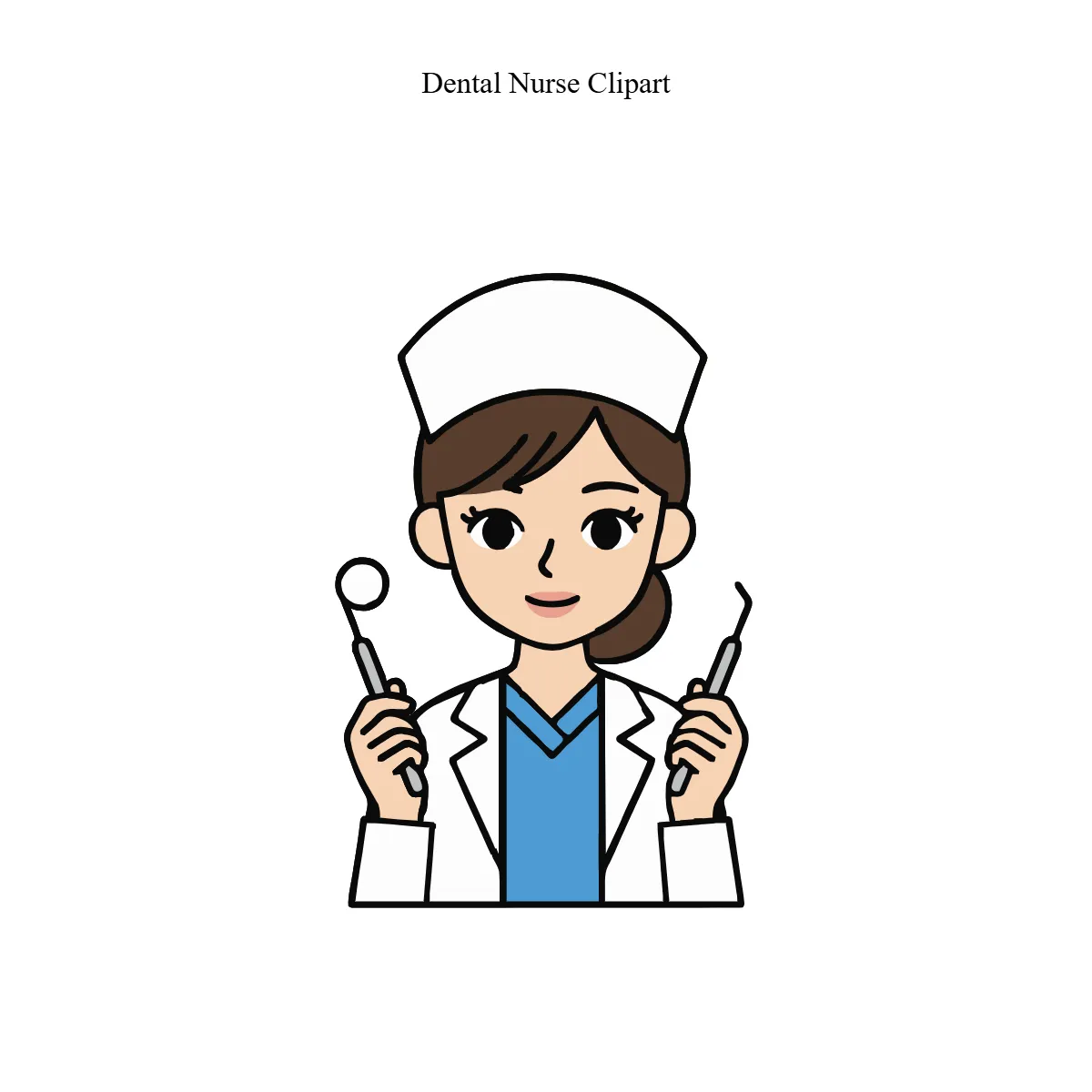Free Dental Nurse Clipart Template to Edit Online