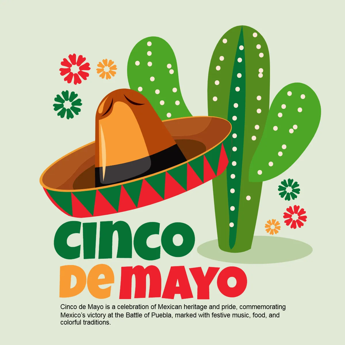 Free Cinco De Mayo Clip Arts Template to Edit Online