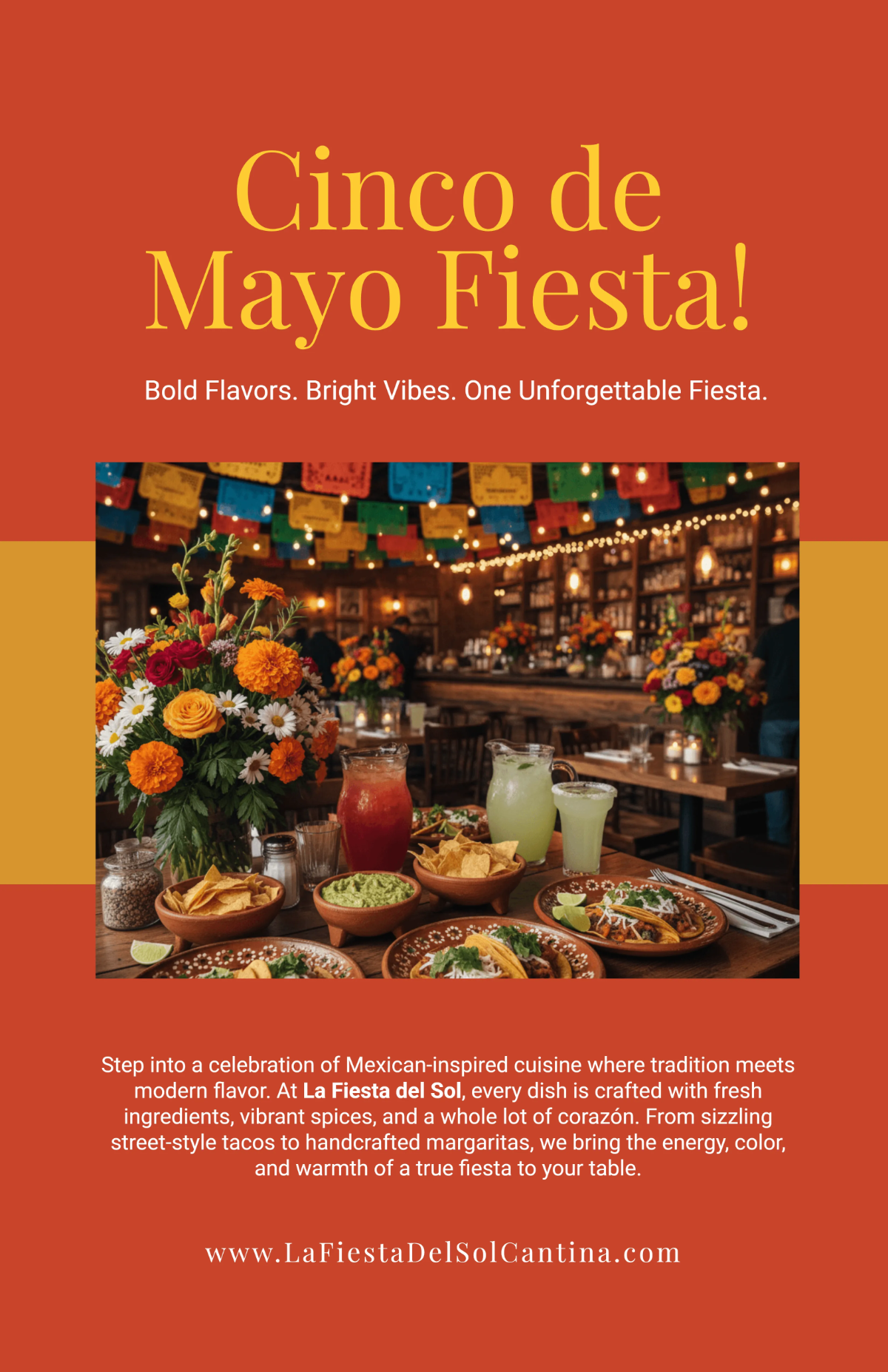 Free Cinco De Mayo Restaurant Poster Template to Edit Online Free Cinco De Mayo Restaurant Poster Template to Edit Online
