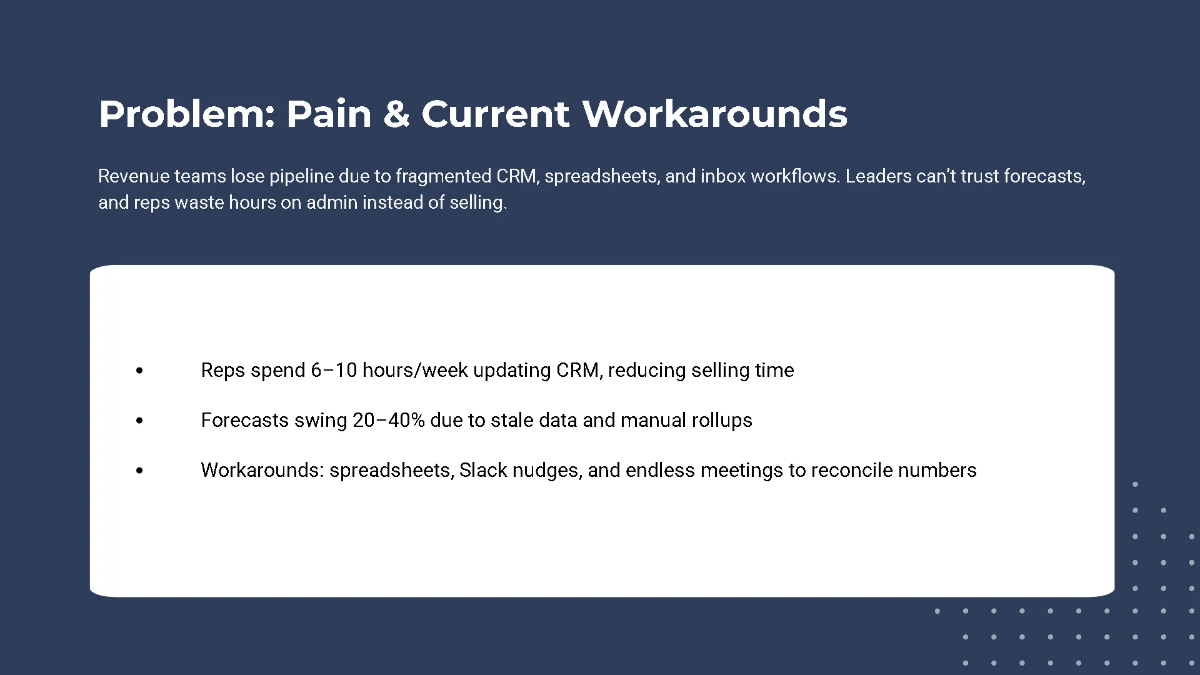 Free SaaS Product Funding Pitch Deck Template to Edit Online