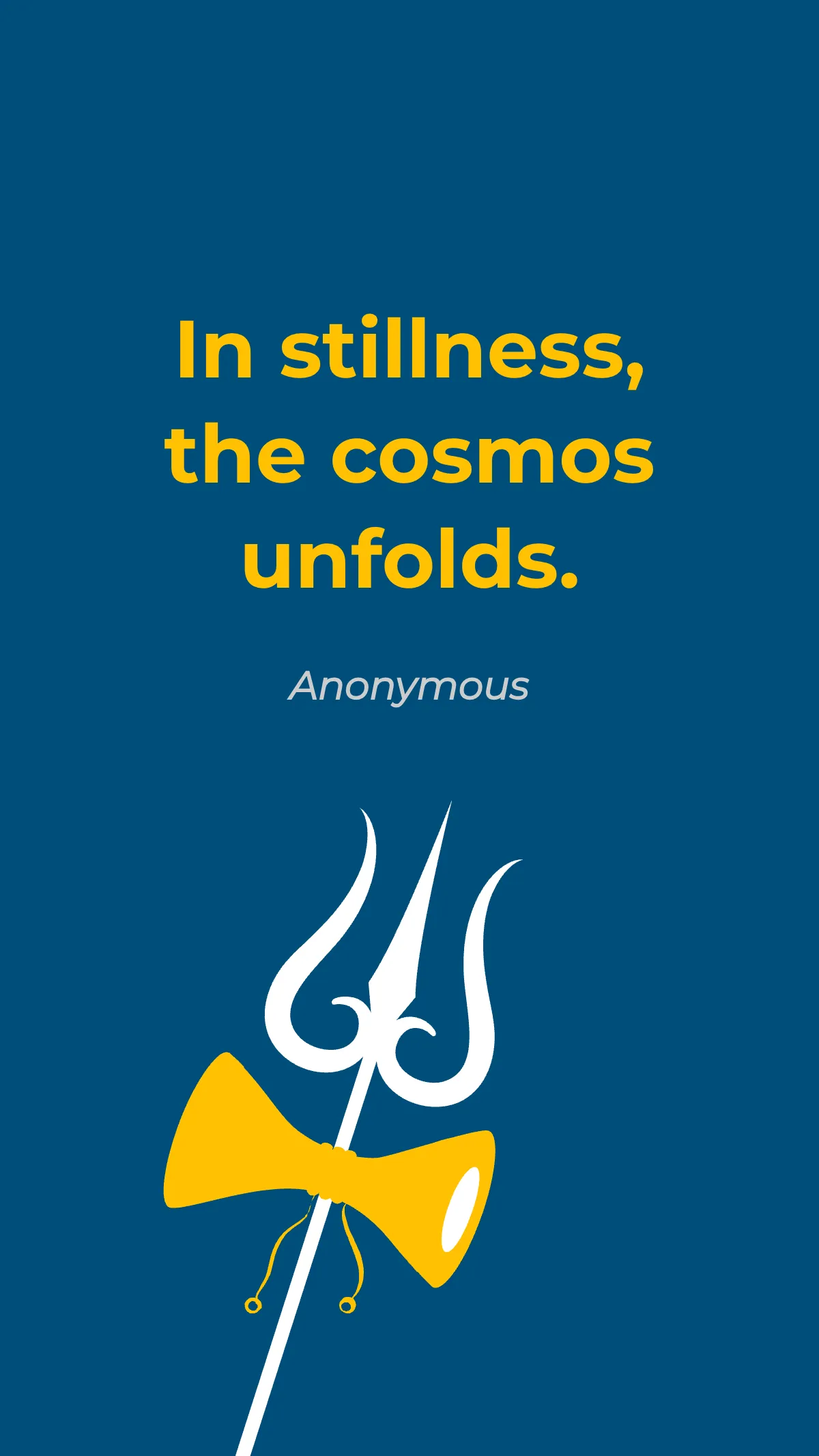 Free Minimalist Maha Shivratri Quote Template to Edit Online