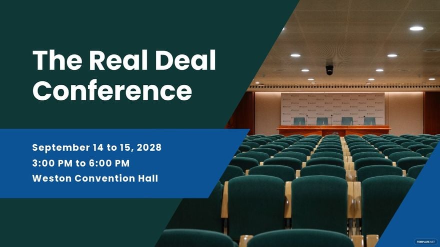 Free Real Estate Event Facebook Cover Template