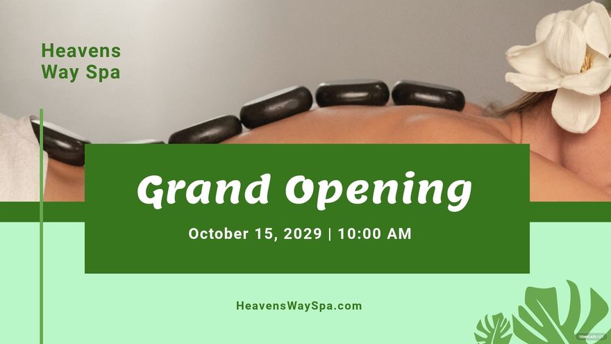 Free Grand Opening Facebook Event Cover Template