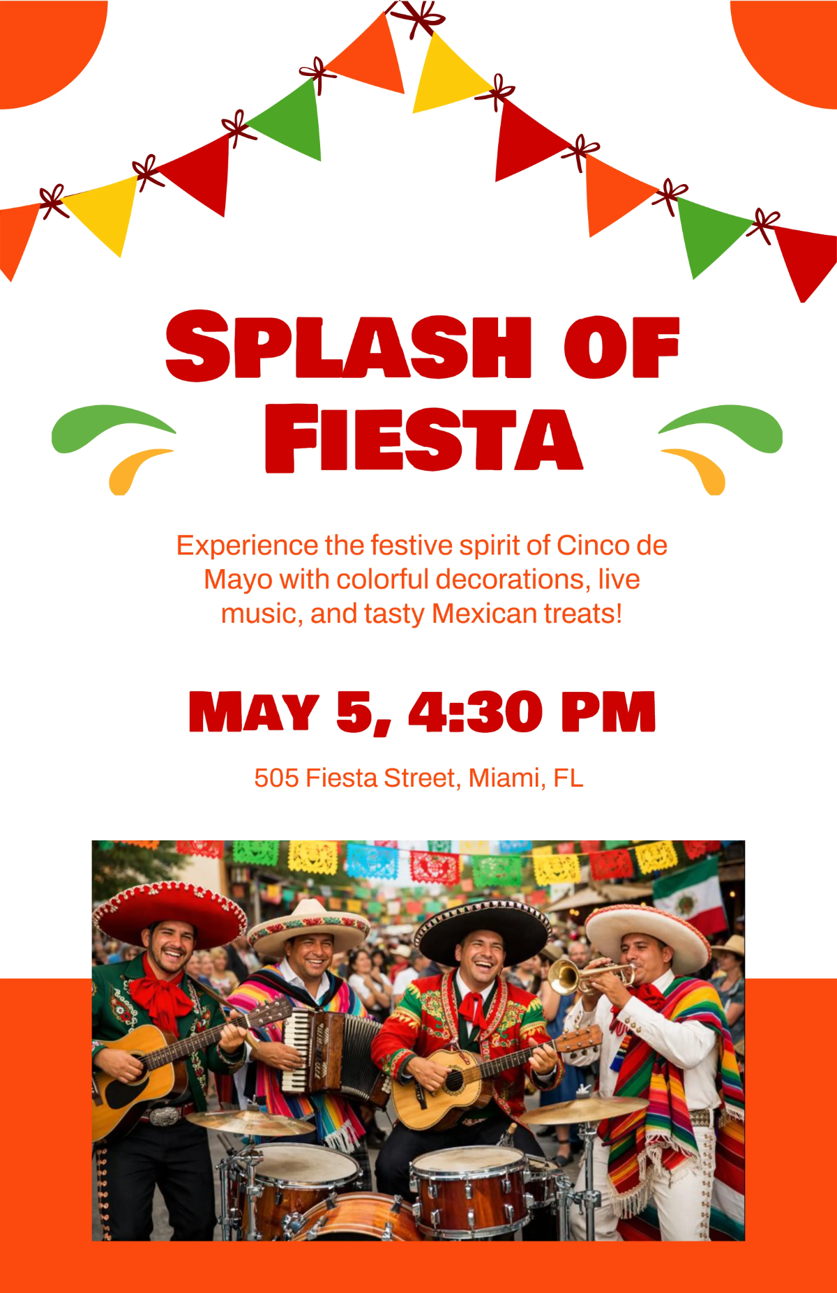 Free Festive Colors Cinco De Mayo Poster Template to Edit Online Free Festive Colors Cinco De Mayo Poster Template to Edit Online