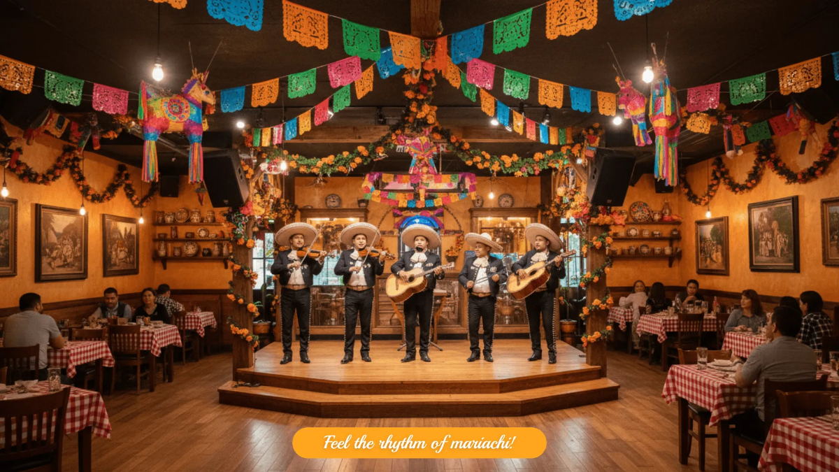 Free Mariachi Music Cinco De Mayo Background Template to Edit Online